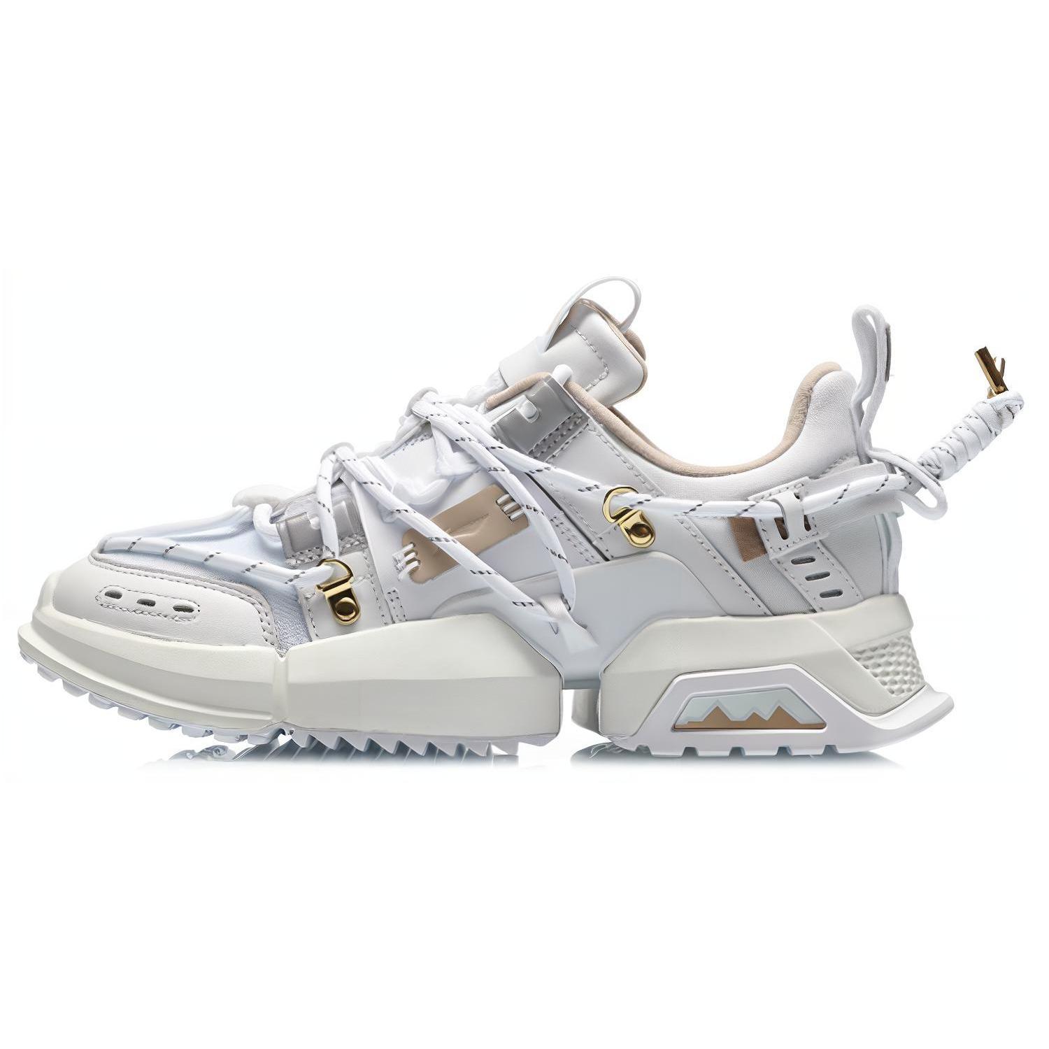 

LiNing Titan Blossom X Неделя моды в Нью-Йорке Белое золото 37