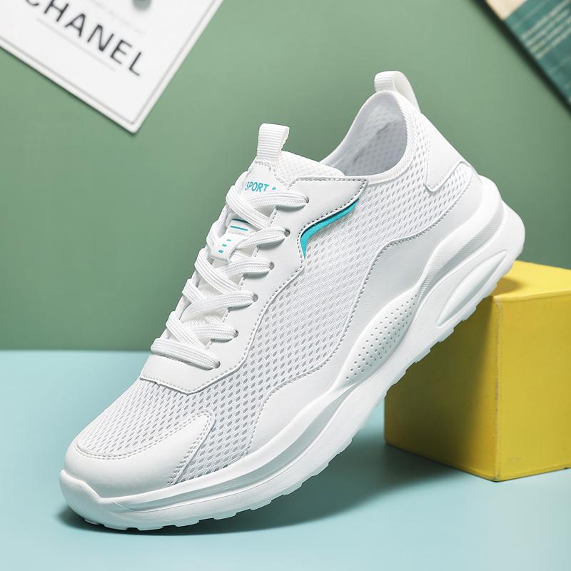 

Новые мужские кроссовки для бега на платформе с сеткой, летние, дышащие, модные, со шнуровкой, повседневные, походные, удобные, кроссовки, обувь для тенниса 39