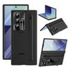 Samsung Galaxy Z Fold 7 Phone Case with Stylus Slot and Hinge Bracket
