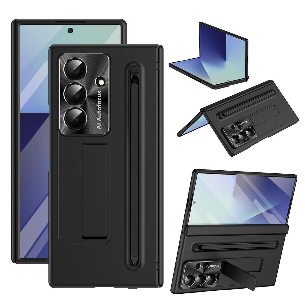 Samsung Galaxy Z Fold 7 Phone Case with Stylus Slot and Hinge Bracket
