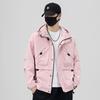 New Spring And Autumn Basic Fashion Casual Versatile Hood Trend Tooling Jacket Jacket Long Sleeve Jacket Men