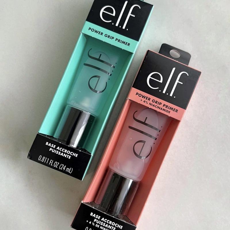 Гель-праймер для макияжа Elf Power Grip: База для выравнивания тона и увлажнения зелёный