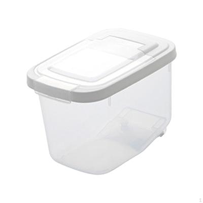 Grain Rice Container Flour Bin Leakproof Pet Food Storage Box