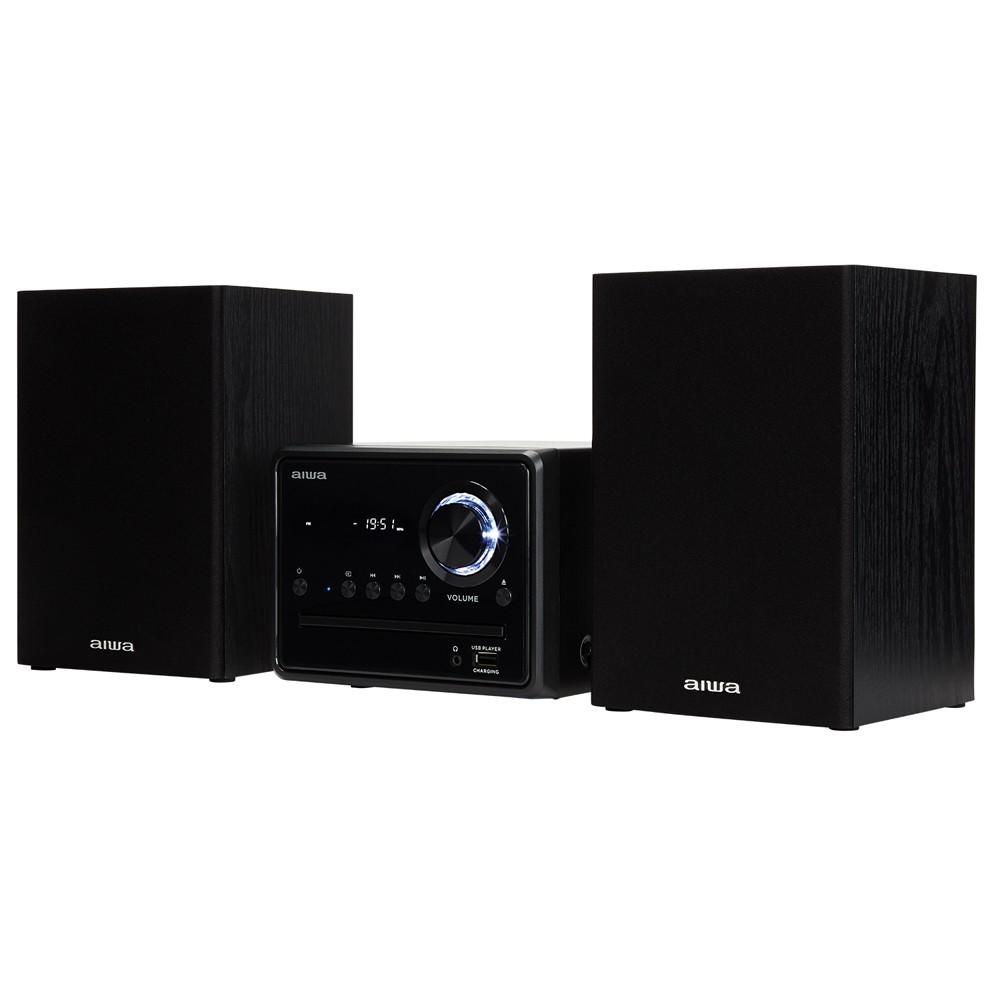 Joom Marketlink Europe Schwarz Aiwa Msbtu-300 Mikro-Hi-Fi-System 20W - Bild 6