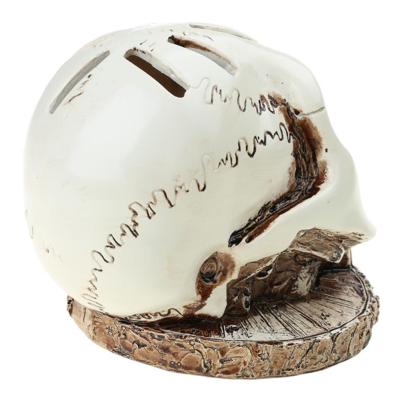 Halloween Decoration Skull Bone Statue Sculpture Cutter Holder Festival Desk Decors Holiday Ornament Skeleton Stand Dropshipping