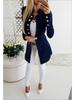 European American Slim-Fit Long-Sleeve Blazer Jacket