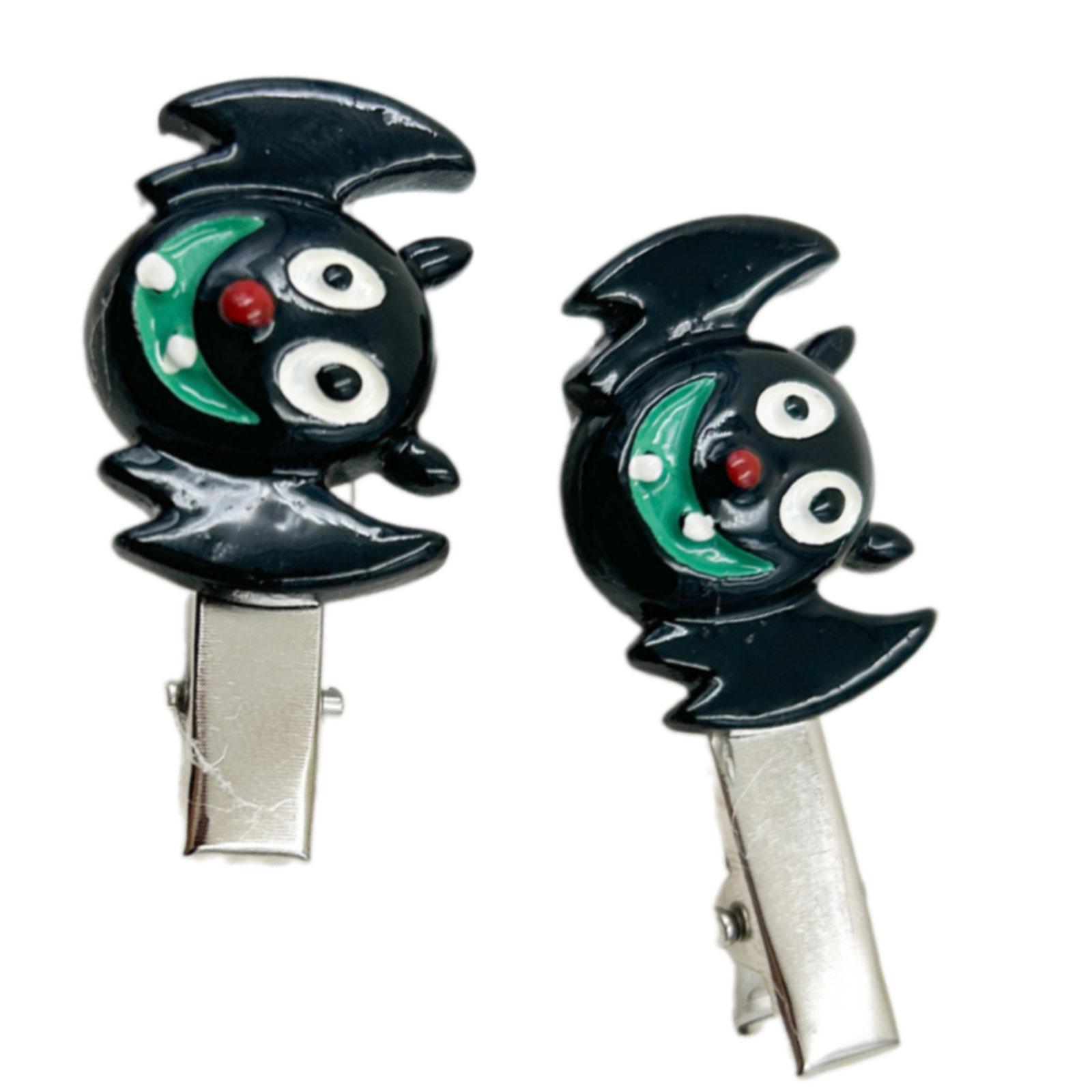 

Spooky Pumpkin Skull Hairpin Halloween Party Hair Accessories Practical Resin Metal Safe For Sensitive Skin Kids Adults Z