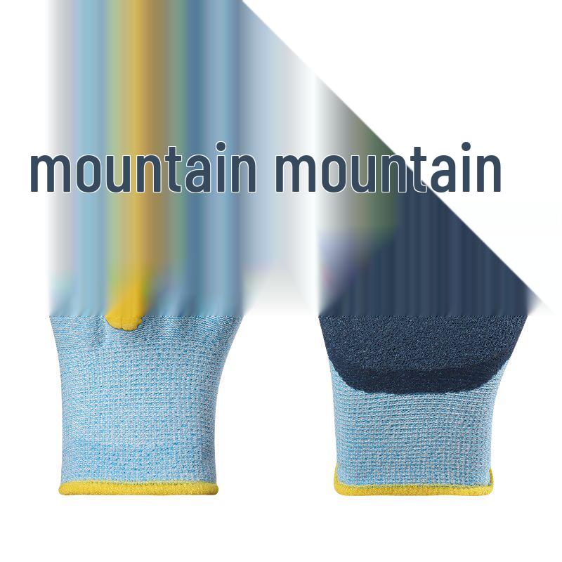 Kids' Anti-Slip Rubber Gardening and Sports Gloves: Wear-Resistant, Anti-Puncture, and Protective for Outdoor Activities.