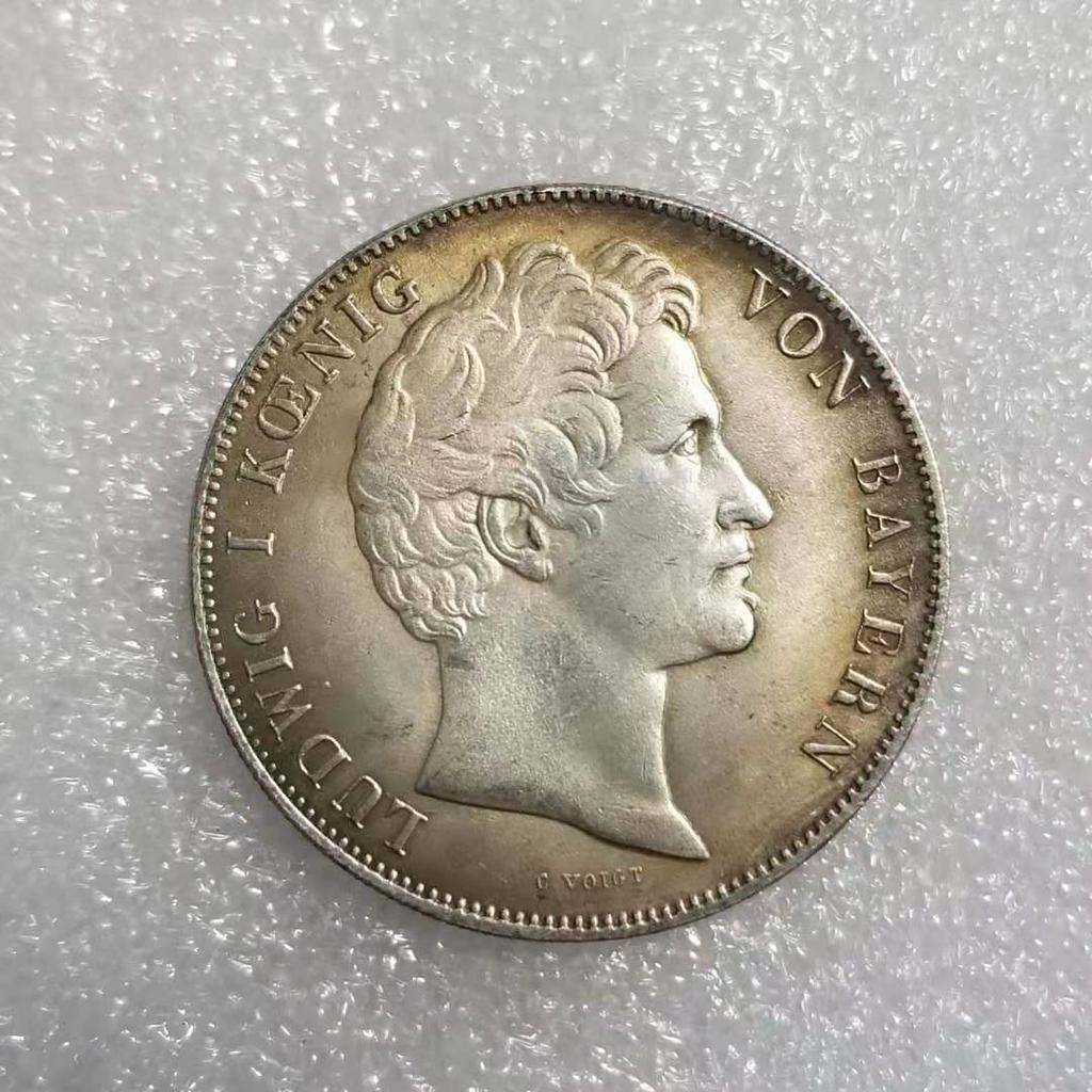 Stříbrné mince německých pamětních sběratelských suvenýrů z roku 1845