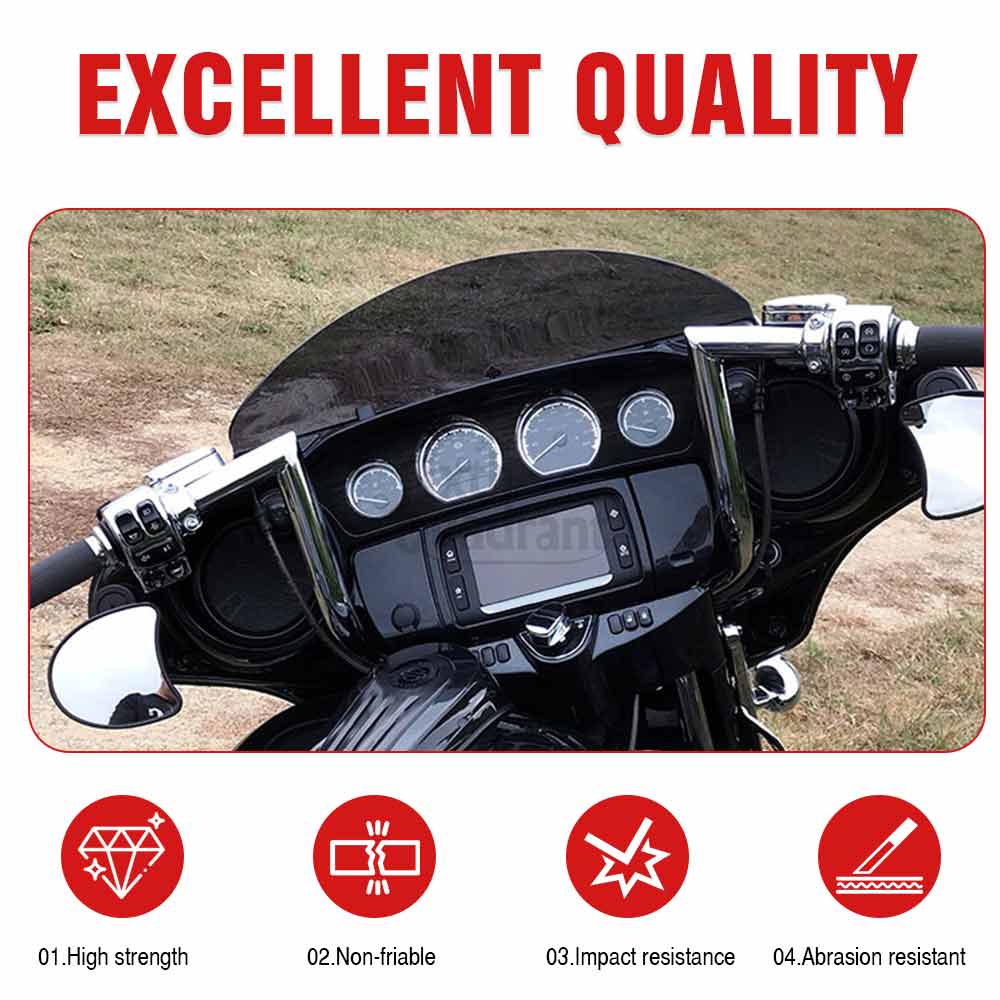 Motorcycle Part  Left&Right Chrome Handlebar Control Switch Housings Fit For Harley Touring Road Glide 3 FLTRT 2023 2024-Later