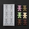 Bear Silicone Mold Fondant Molds For Cookie Decorating Bear Candle Molds For Candle Making Cake Decorating Molds