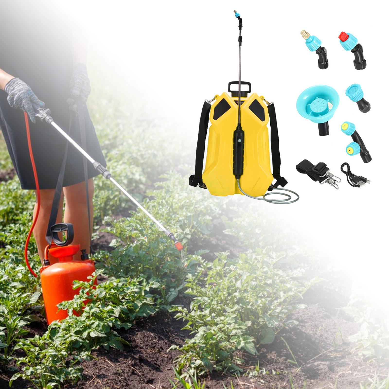 Electric Sprayer 20L Retractable Rod Water Sprayer for Pet Bathing Agricultural Cleaning