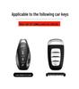 Hongqi H-Series Carbon Fiber Texture Key Case - Full Coverage for H5, HS5, H6, HS3, HS7, HQ9, EH7, H9