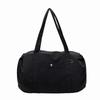Solid Nylon Totes Bag Versatile Large Capacity Overlarge Drawsting Bag Light Weight Casual Women's Commutting
