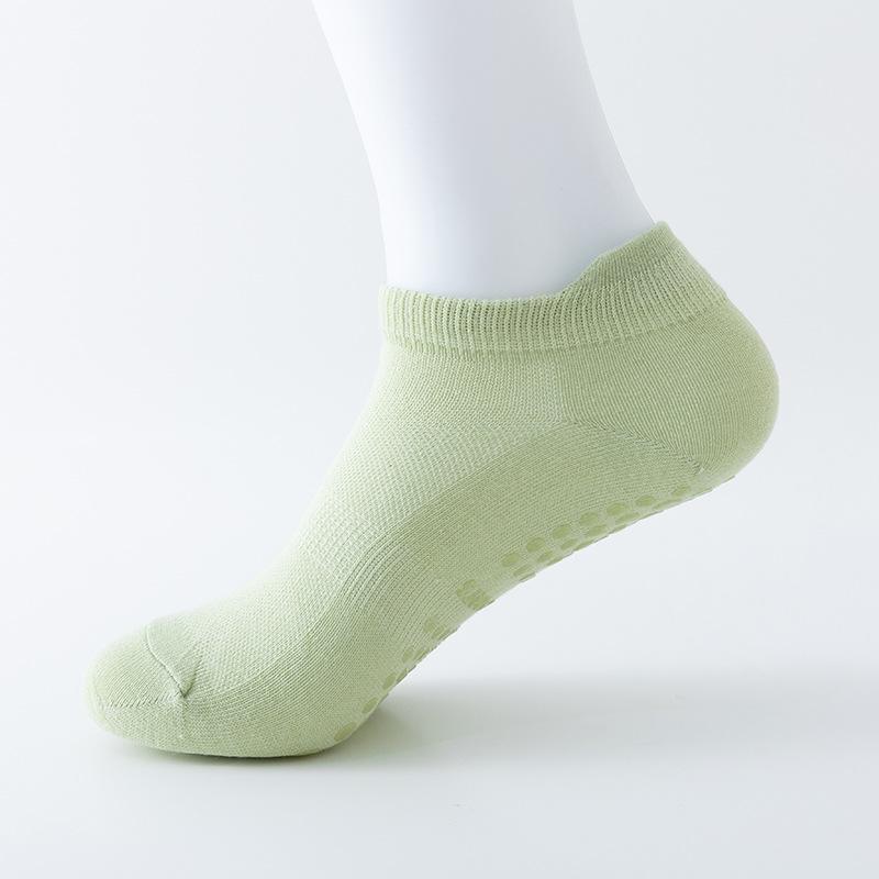 Women's Summer Thin Mesh Breathable Silicone Non Slip and Non Fall Pilates Yoga Socks