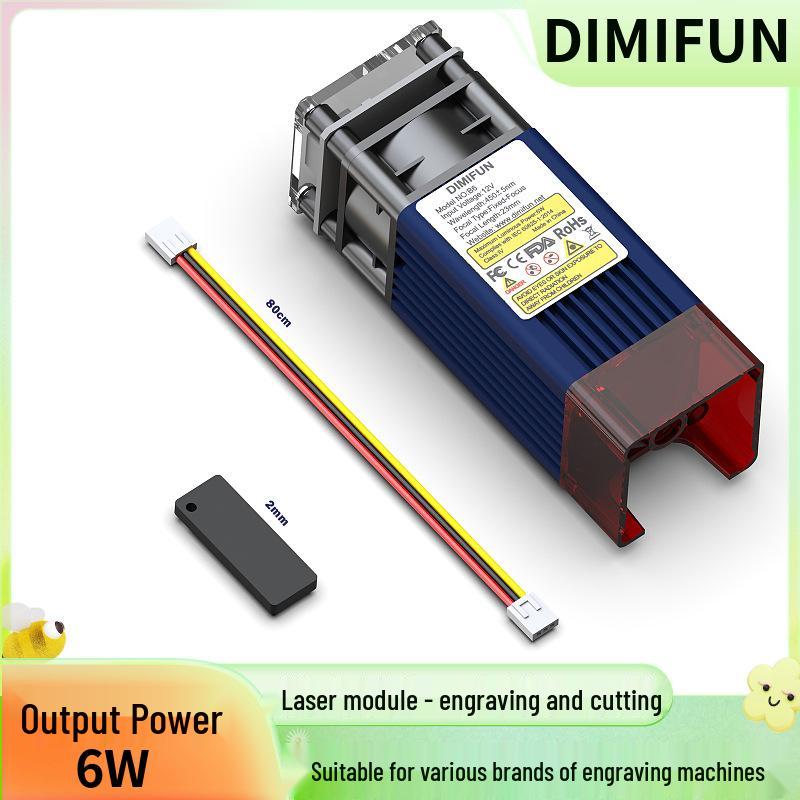 Laser Engraving & Cutting Machine with Laser Head Module for DIY Marking & Printing