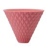 Hasami Ware Ceramic Coffee Filter Cup Salmon No Paper Filters Easy To Clean "ekubo" (ek-00006), 2-3 Capacity, Pink, Required,
