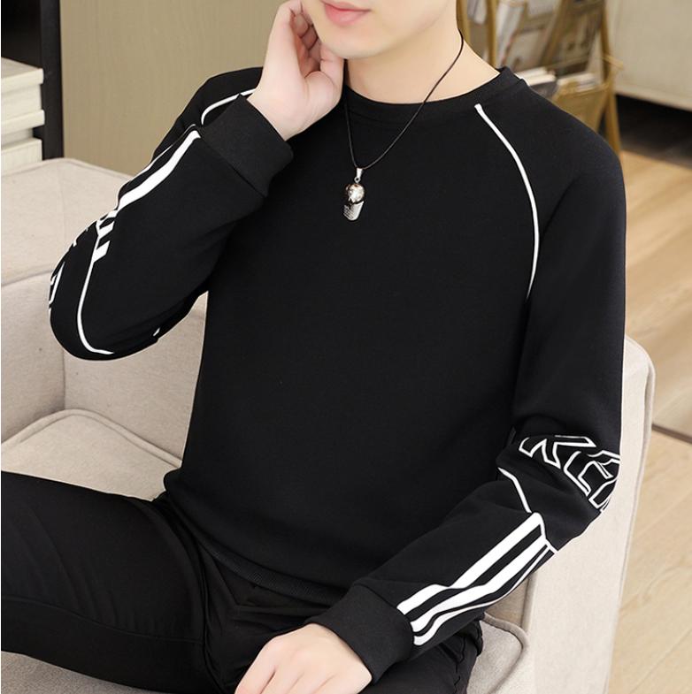 Autumn Men's Loose Sweater Plus Size 8XL Sweater Cotton Hooded Casual Men's Long Sleeve Sweater
