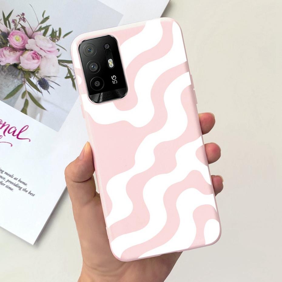Fashion Case For OPPO Reno5 Z CPH2211 Soft Silicon Shockproof Protective Cover For Oppo Reno 5Z 5G Phone Cases