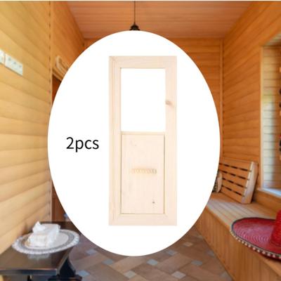 Sauna Hava Menfezi Havalandırma Çıkışı, Kolay Kurulum, Duş Odası Ekipmanları Ahşap Buhar