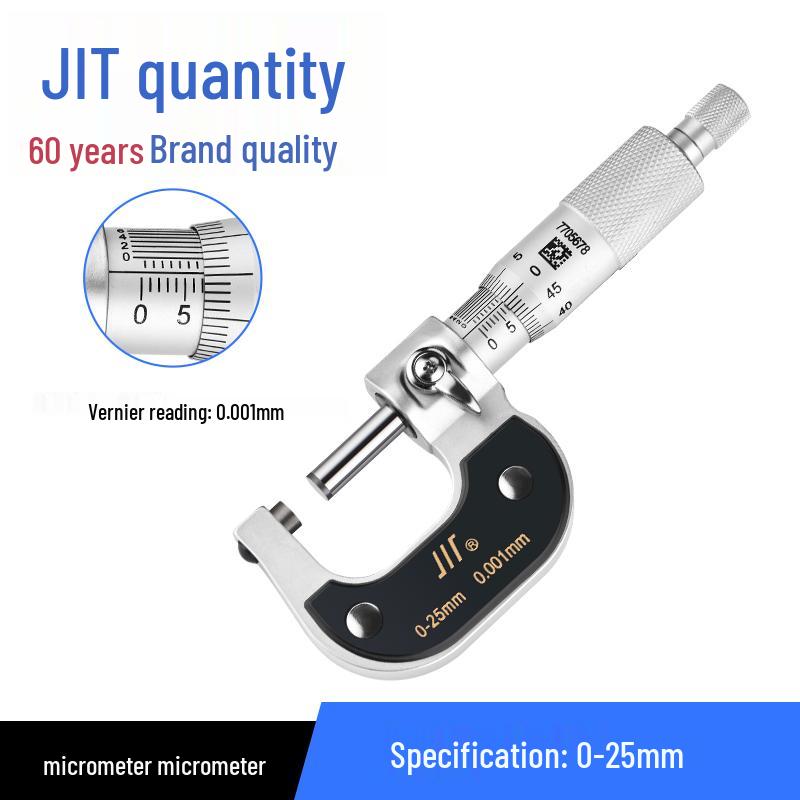 High-Precision 0-25mm Digital Outside Micrometer Gauge 0.01mm