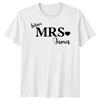 Personalised Future Mrs James Bride To Be Wedding Mens T-Shirt Womens Unisex Top