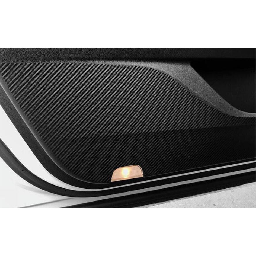 Leather Inner Door Anti-Kick Panel Cover Trim Sticker For Honda Accord 2013-2017