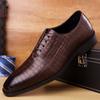 Fashion38-48 Large Size Cow Leather Fashion Brogue Shoes for Men Spring Autumn Designer  Casual Business Men's Dress Shoes
