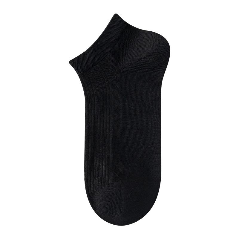 5 Pairs of Women's Summer Super Thin Breathable Mesh Boneless Antibacterial and Deodorant Socks