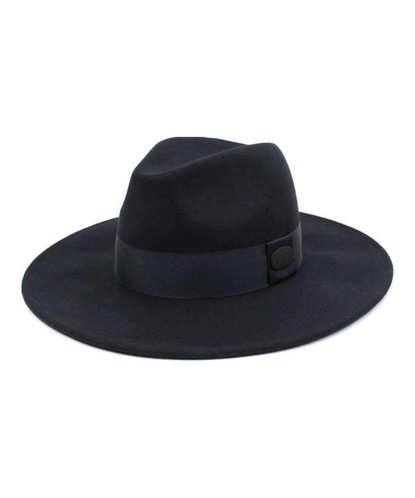 Yunibeosyeolkemiseuteuli Nv Line Wool Navy Fedora