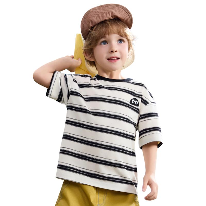ASK JUNIOR Boys  Colorblock Stripe T-Shirt 130