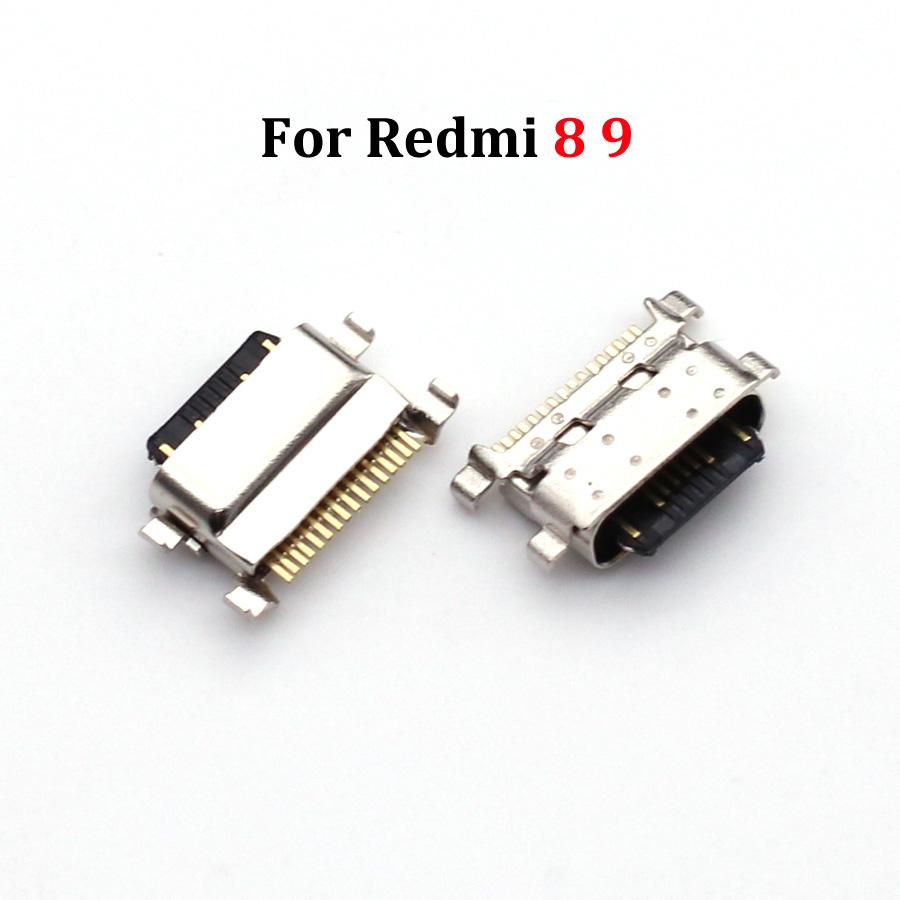 5pcs USB Charging Port Dock Plug Connector Socket Repair Parts For Xiaomi Redmi 5 6 7 8 9 10 Pro 5A 7A 9A 9T 10A 10C 4G 5G