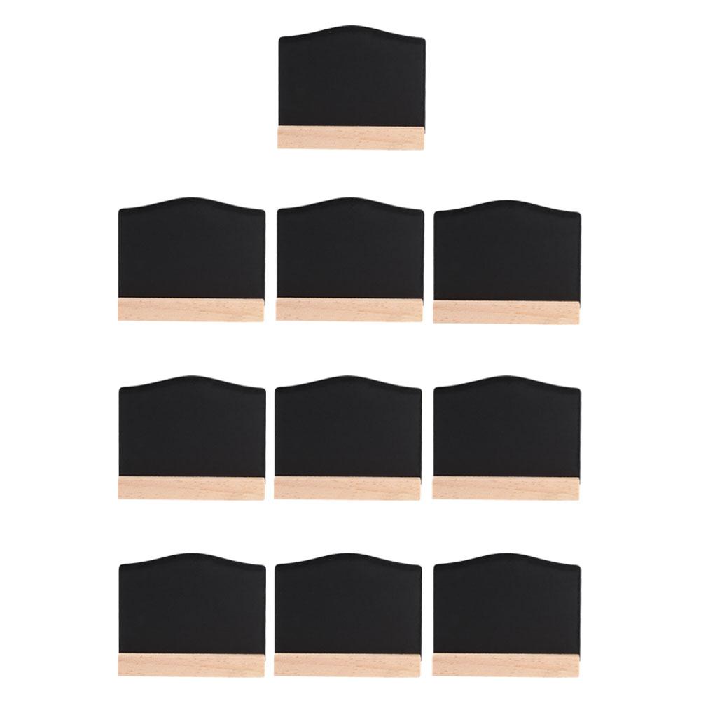 10 Stück/Set Weihnachtliche Dekorative Mini-Display-Tafel Ornament für Heimparty Bar Dekor