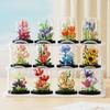 Preserved Lily of the Valley Micro-particle Building Blocks Educational Desktop Ornament Toy