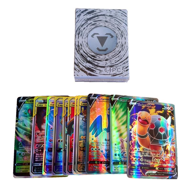 Lot Card Tcg Pack Set Vmax Tag Team Mega Ex Gx Energy Shiny Trading Game