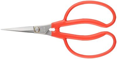 Tesoura Kobayashi Koshiji para Desbaste de Uvas Aço Inoxidável PVC Fabricada no Japão BBD0301 Aço K-14,