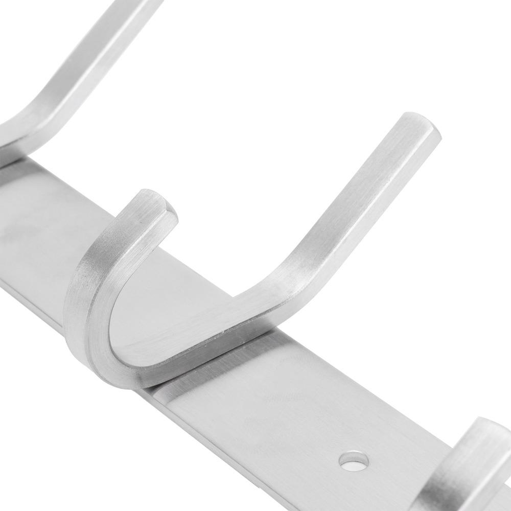 Stainless Steel Coat Hook 4 Hooks Coat Hanger Simple Style Coat Rack  Home Office