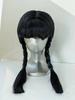 Wednesday Addams Wig Black Hair Braids