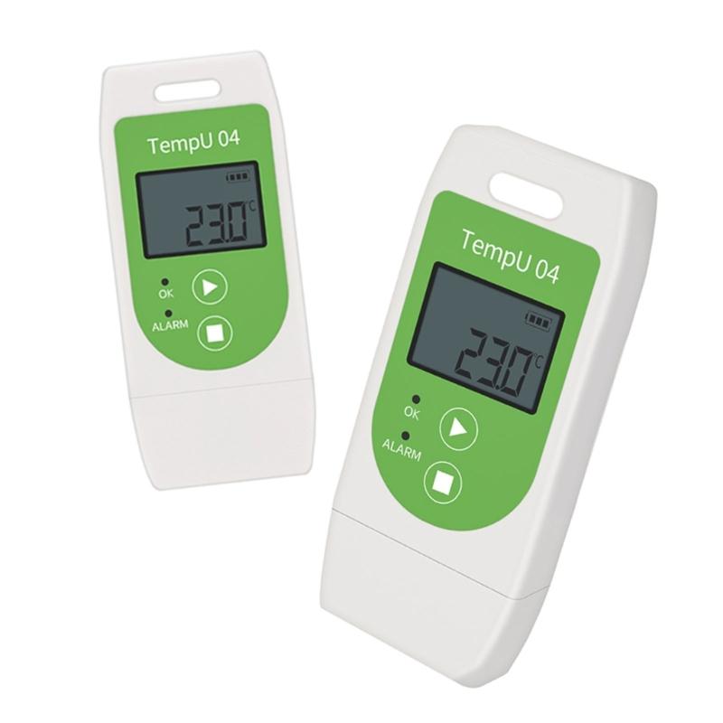 Digital Temperature Recorder With High Accuracy Data Recording Temperature Data Logger For PDF CSV Reports