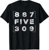 Retro Vintage Eighties Tee 8675309 Nostalgic and Funny 80's T-Shirt