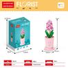 Succulent Bonsai Building Block Flowers - Compatible with Lego, Small Particle Assembly Toys for Girls