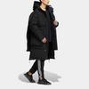 Adidas Originals Trefoil Long Down Jacket With Zip Hood Men Outerwear Black HS7291