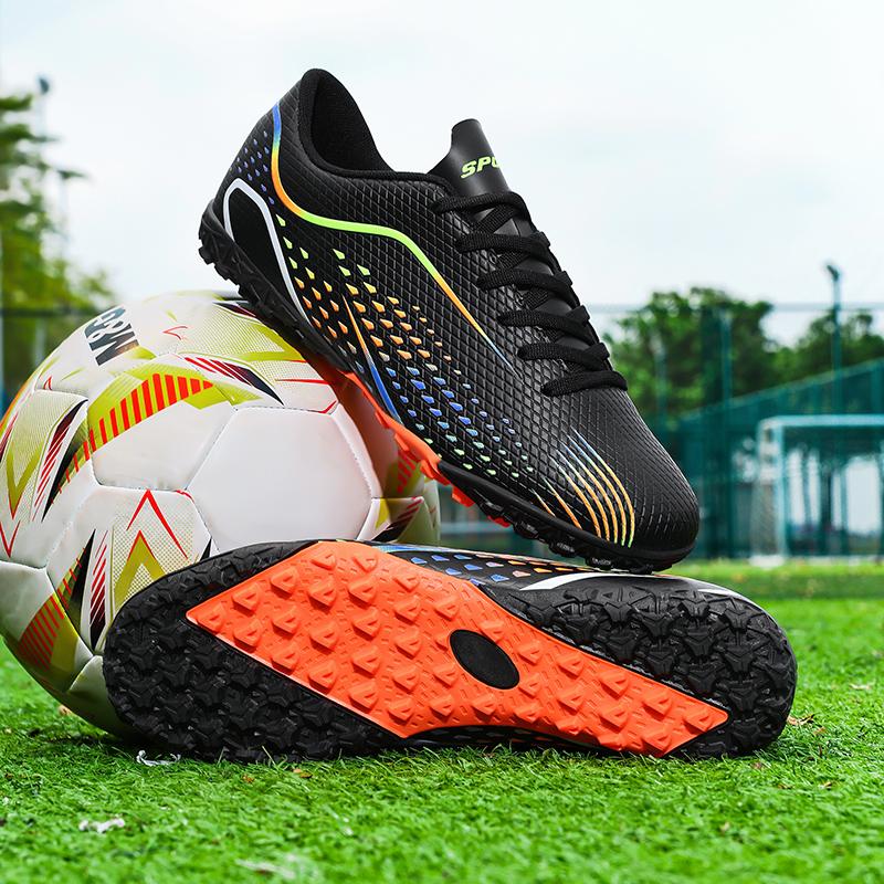 Unisex 32-46 Mens Football Shoes Training Artificial Captain Football Shoes for Kids