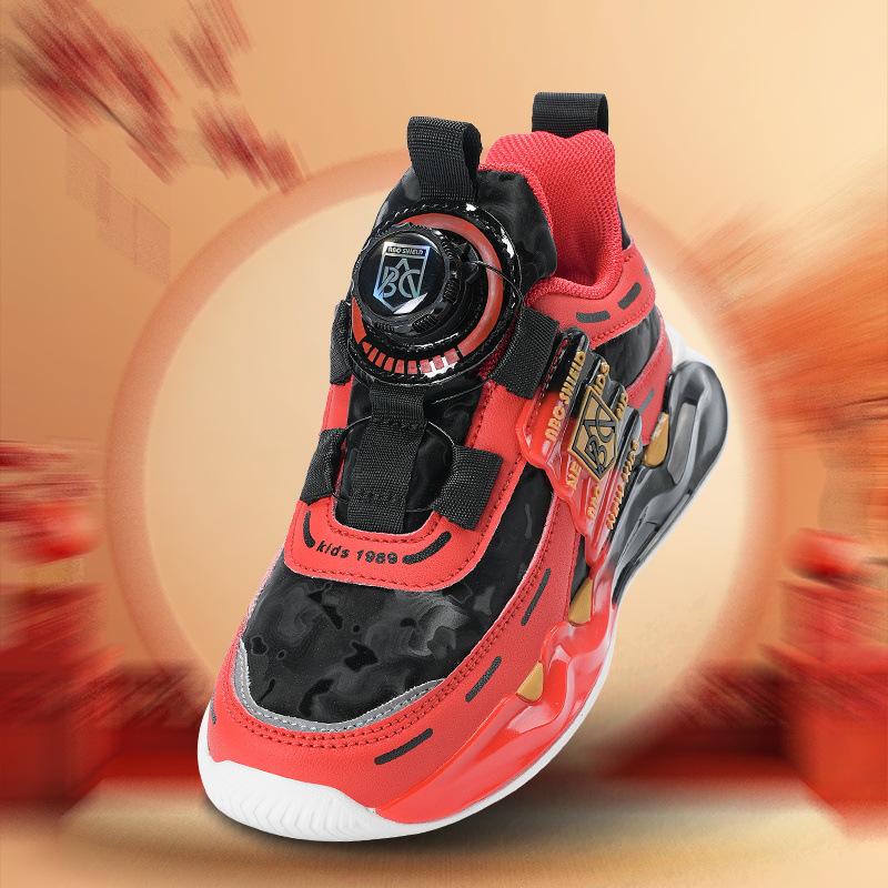 Girls' 2025 Autumn/Winter Cotton Sports Shoes - Thickened, Warm Running Shoes for Medium/Large Children.
