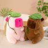 Kapibala Plush Toys Eight-inch Gripping Machine Dolls Wedding Sprinkler Dolls Event Gifts