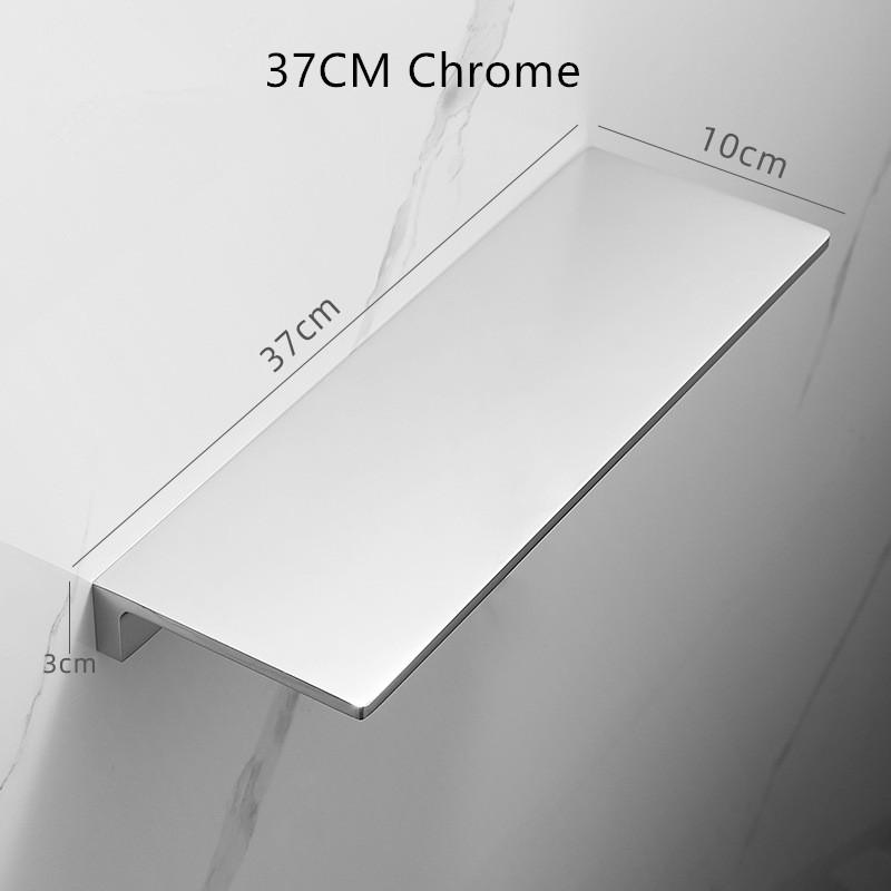 Tuqiu Bathroom Shelf Brushed Gold Top Bath Shower Shelf Brass Bathroom shelf Organizer Wall Mounted Black Kitchen Storage holder
