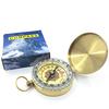 Compass Outdoor Tool Camping Hiking Portable Pocket Brass Copper Double Display Compass Navigation