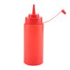 460ml 10pcs / Set Plastic Condiment Dispenser for Sauce Oil Cream Vineger (Red)