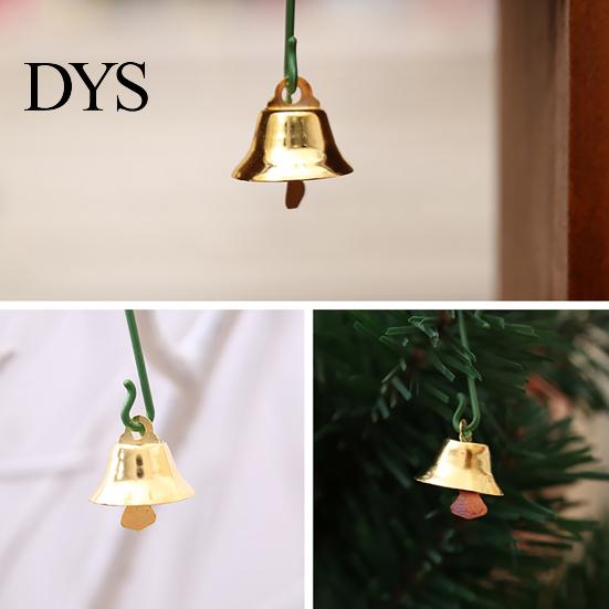 Jingle Bell 10Pcs/Set Hanging Exquisite Workmanship Clear Ringing Metal Christmas Rustic Decor for Home Ornament