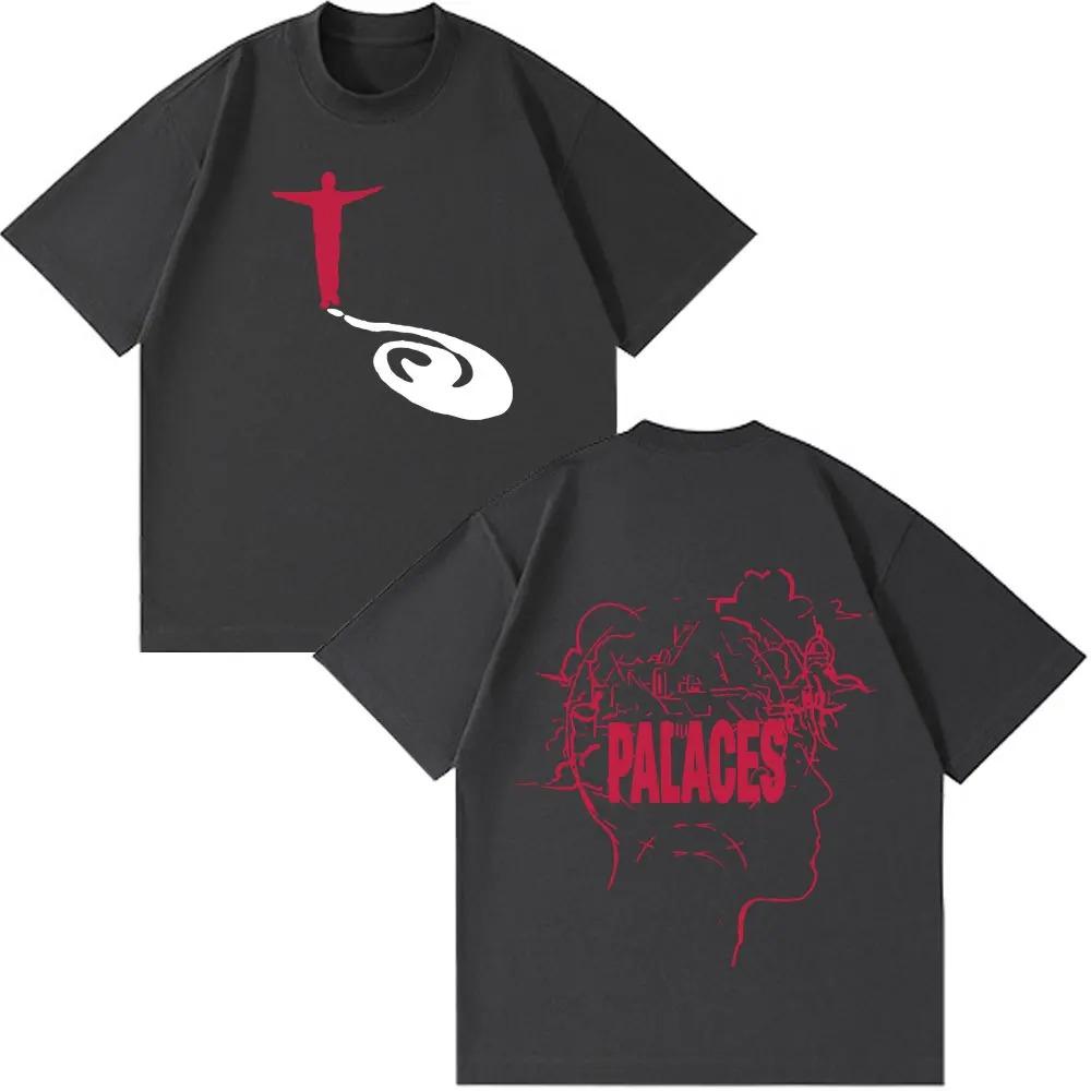 

Singer Louis Tomlinson How Did I Get Here Tour 2026 Print T-shirt Men Women Fashion T-shirs Short-sleeved Cotton Casual T-shirs S синій